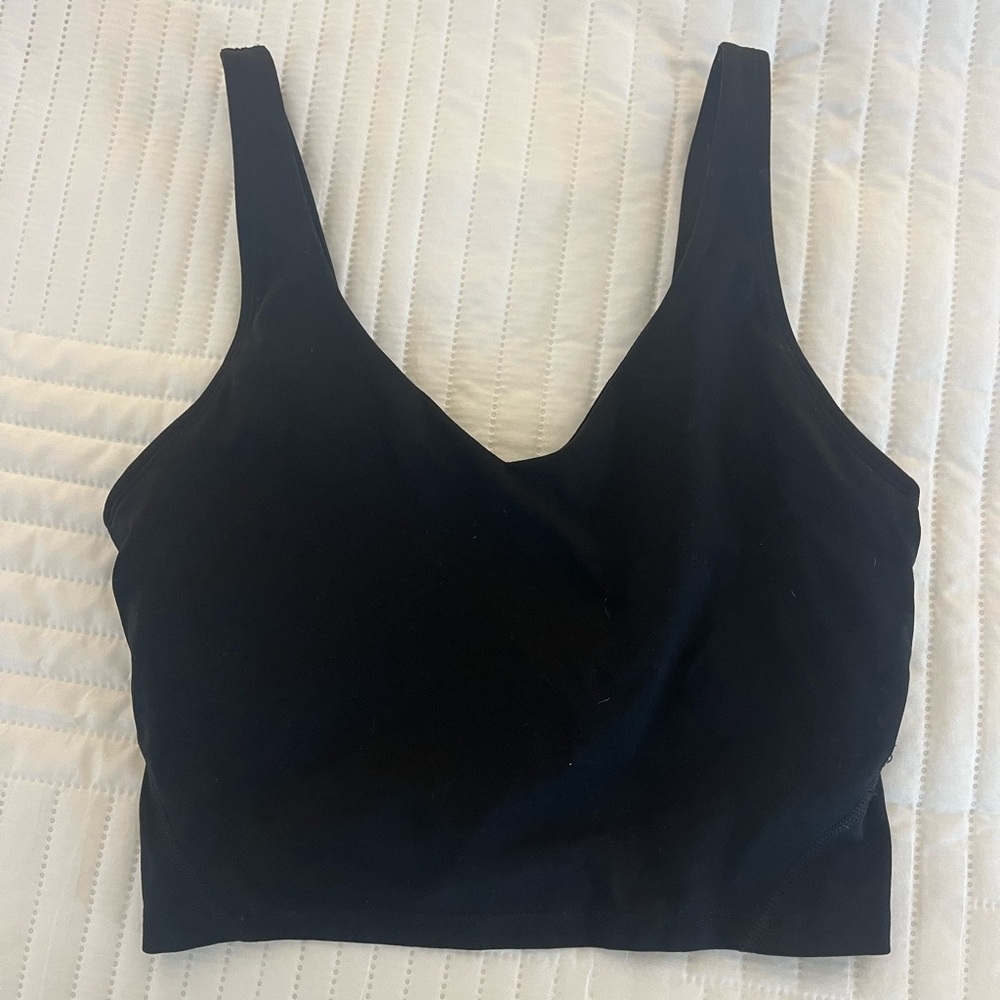 Black Sleeveless lululemon align tank